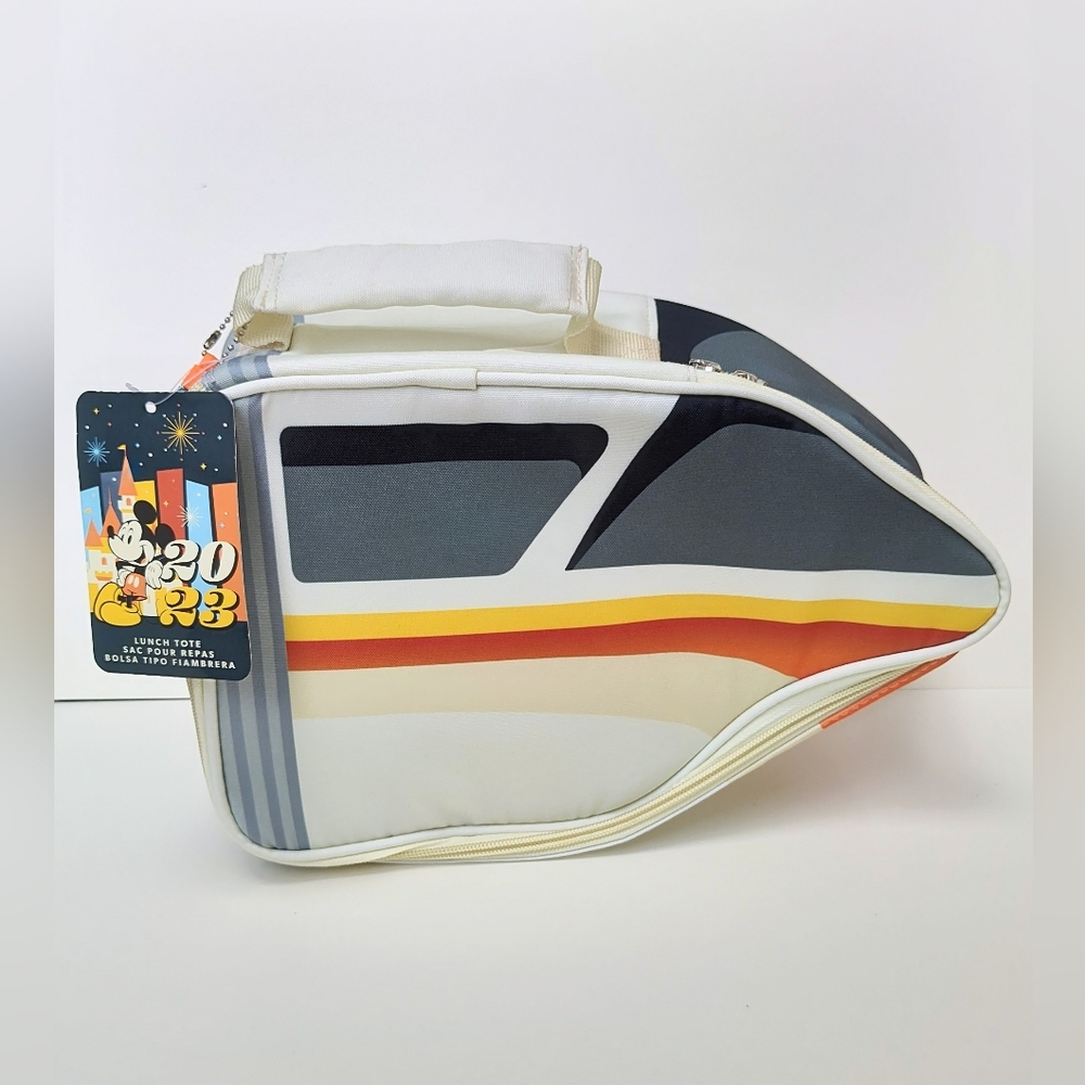 NWT Disney Monorail Zippered Insulated Lunch Tote 2023